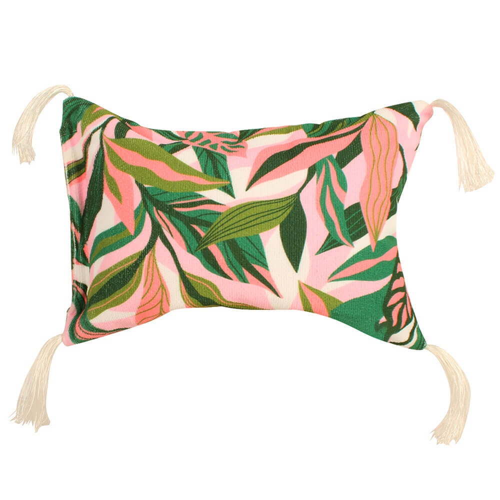 Inflatable Beach Pillow w/ Tassels 30x25cm