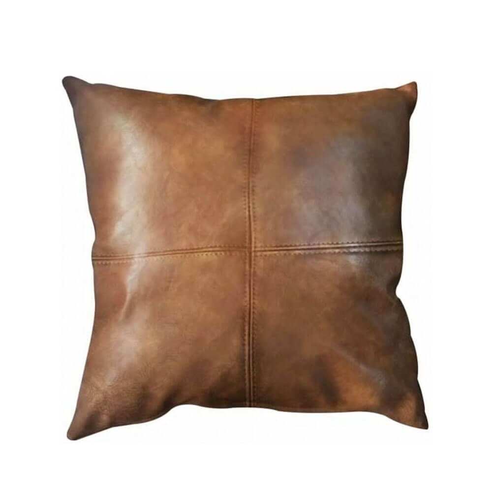 Bangalow Square Cushion met vul PU -leer (50x50cm)