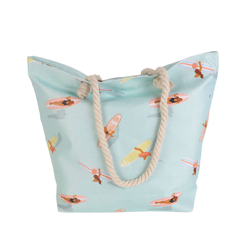 Sac de plage avec zip intérieur (50x45x15cm)