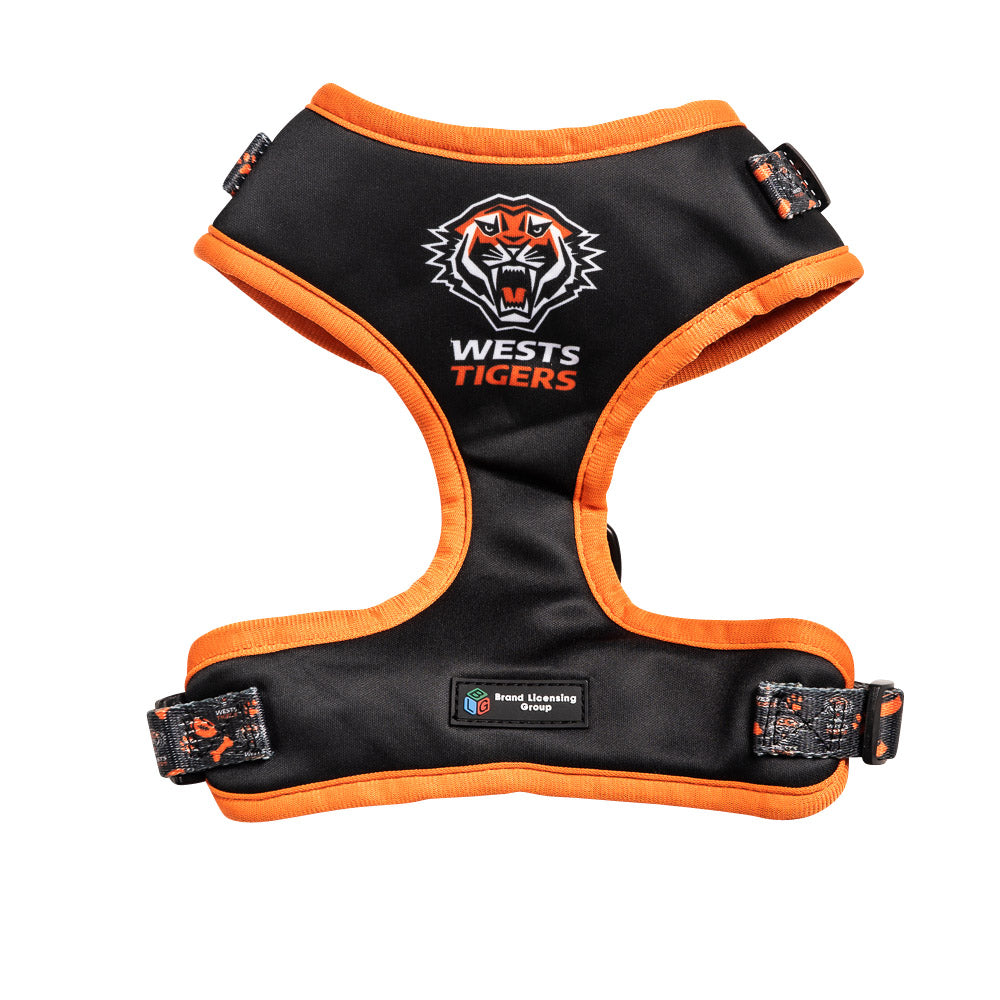 NRL Wests Tigers Pet Harness