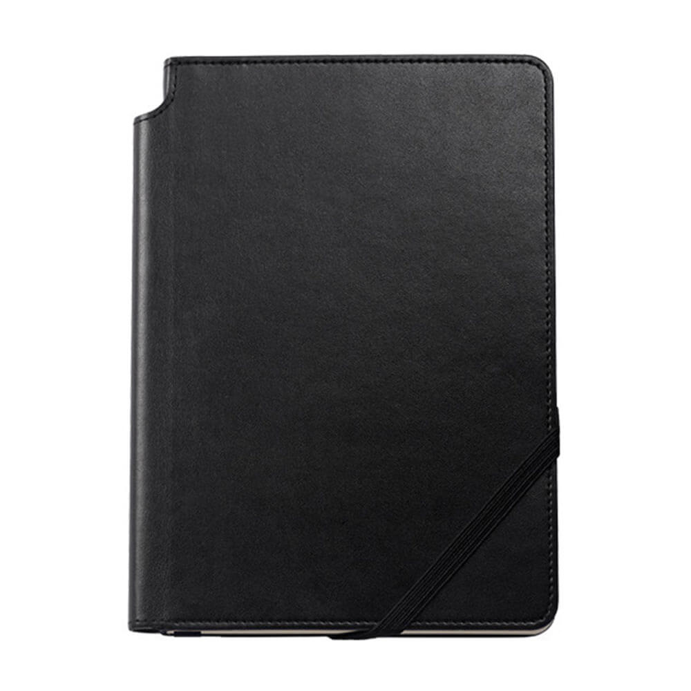 Cross Medium Stipped Leather Journal (zwart)