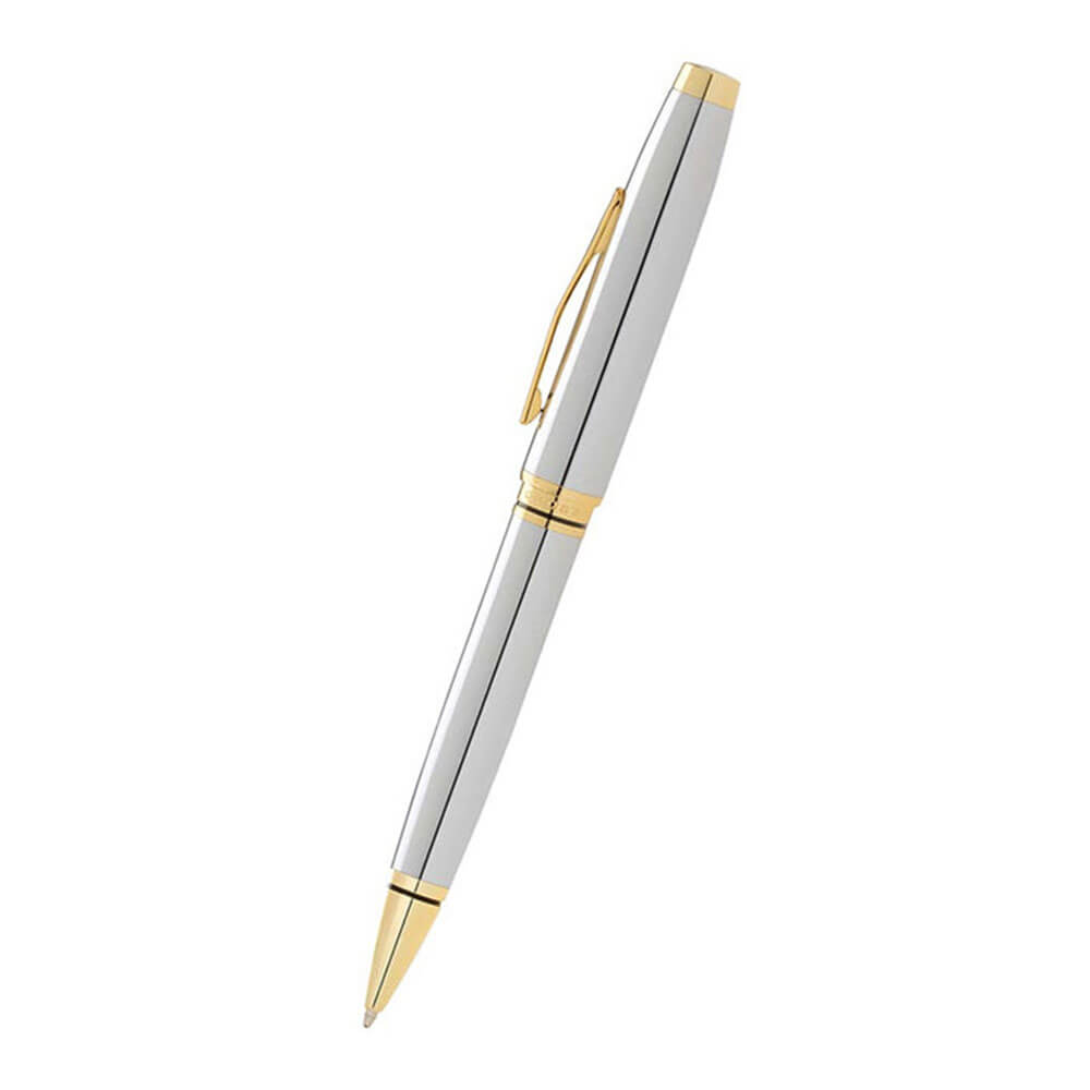 Krzyżowate lustrous Chrome Ballpoint Pen