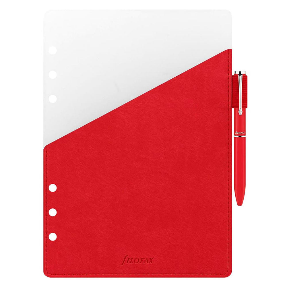 Organizador Filofax A5 com loop de caneta