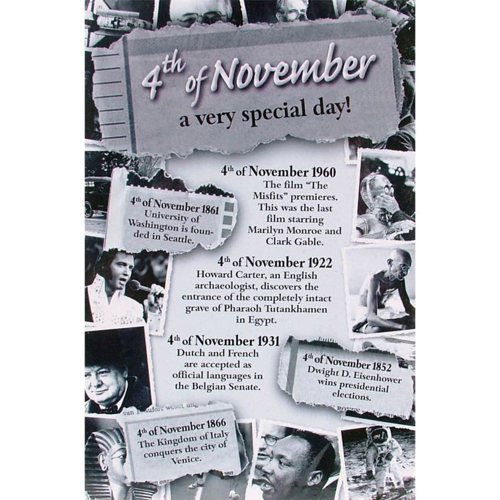 November Chronicle Card