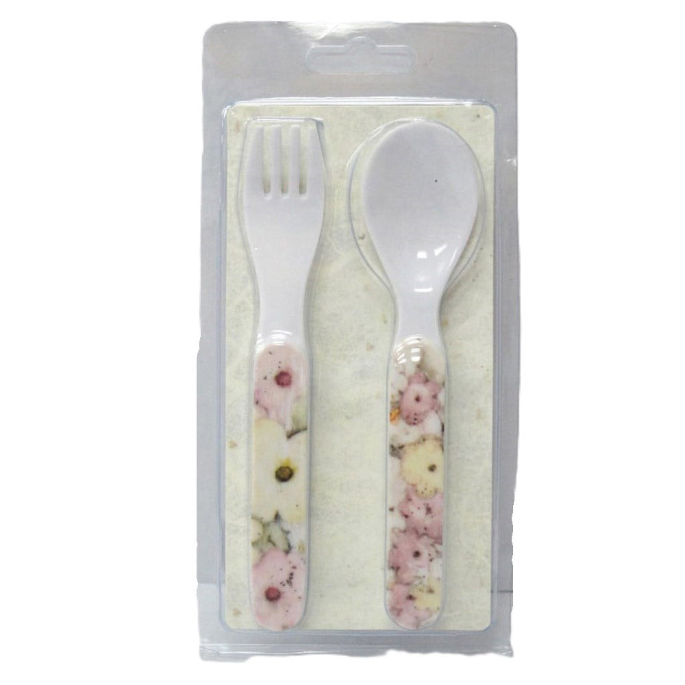 B-Parker L/W Melamine Fork and Spoon Set