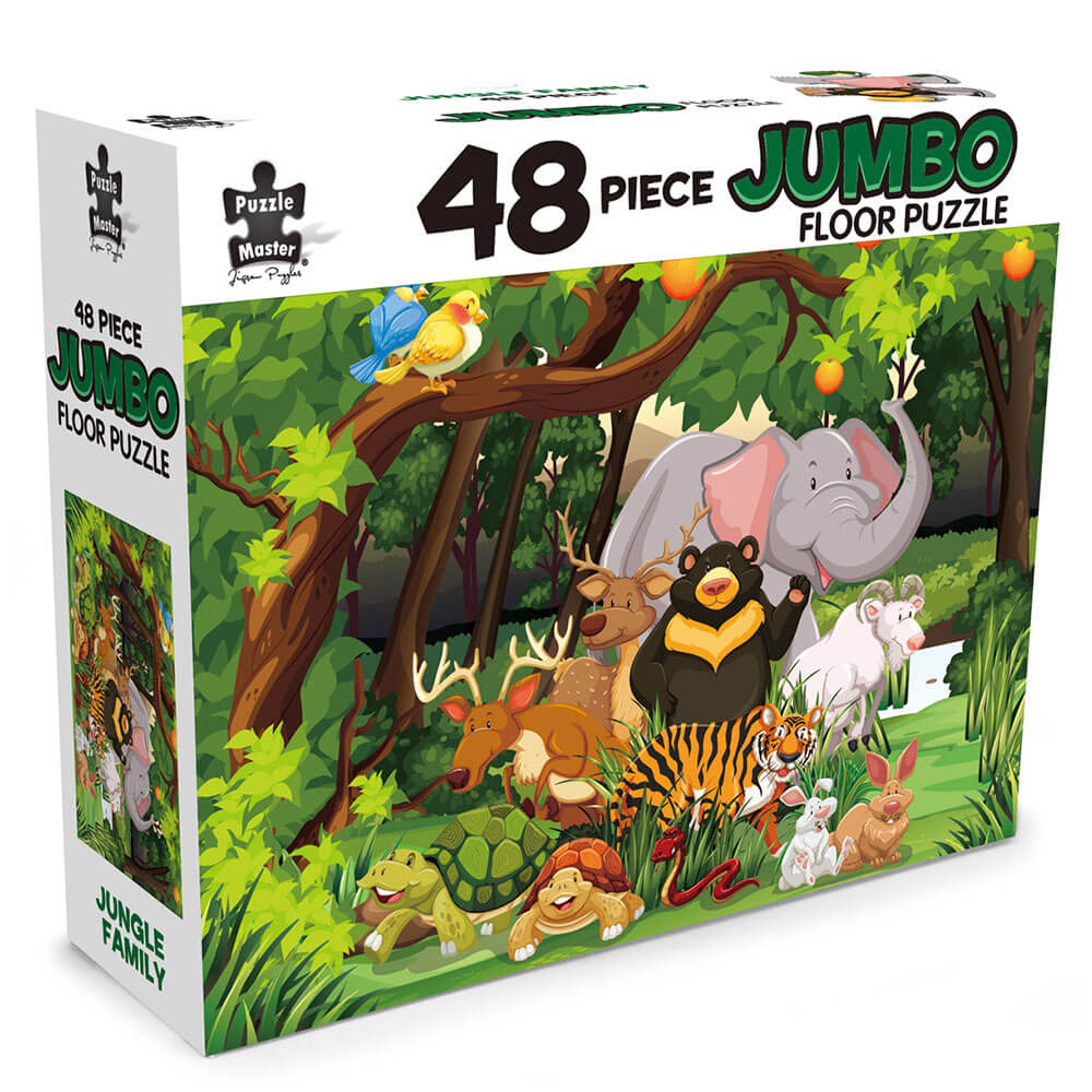 Quebra -cabeça de piso jumbo 48pcs