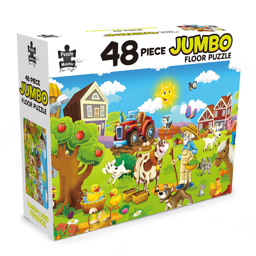 Puzzle da pavimento jumbo 48pcs