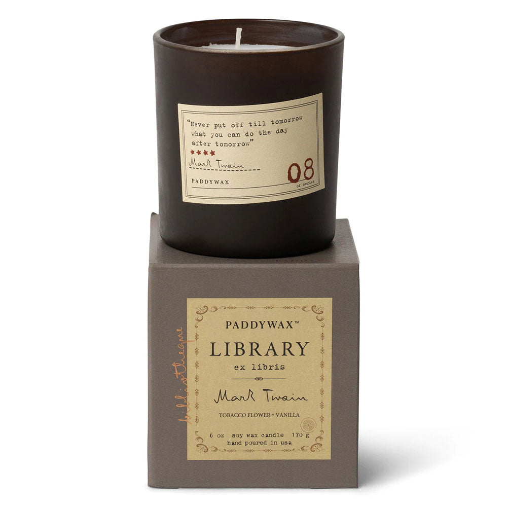 Paddywax Library Boxed Candle 6oz