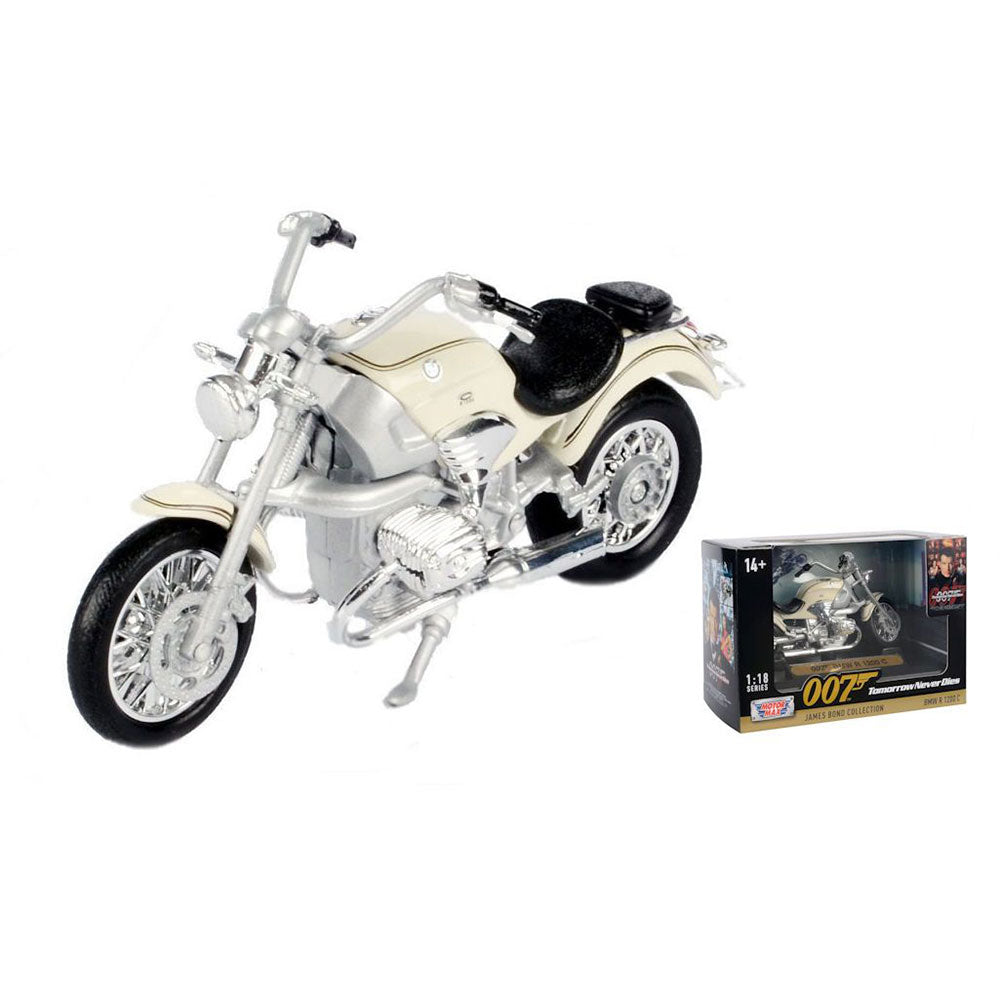 BMW R1200C Motorbike James Bond Diorama 1/18 Scale