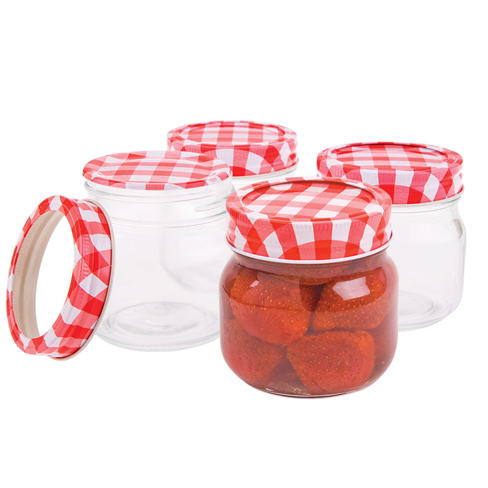 Appetito Mason Preserving Jars (conjunto de 6)