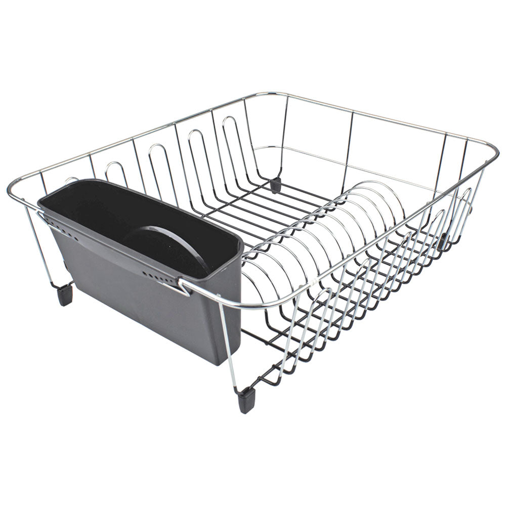 D. Line Grande Drenador de Prato Cromo/PVC com Caddy