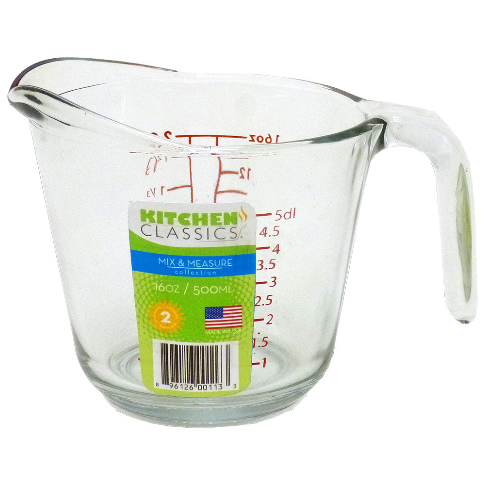 Kitchen Classics Glass Measure Jug