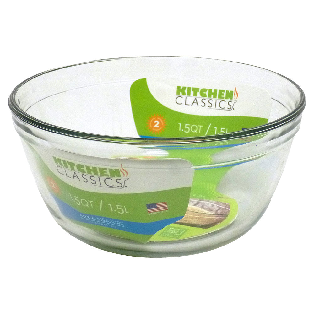 Kitchen Classics Glass Mixing Bowl