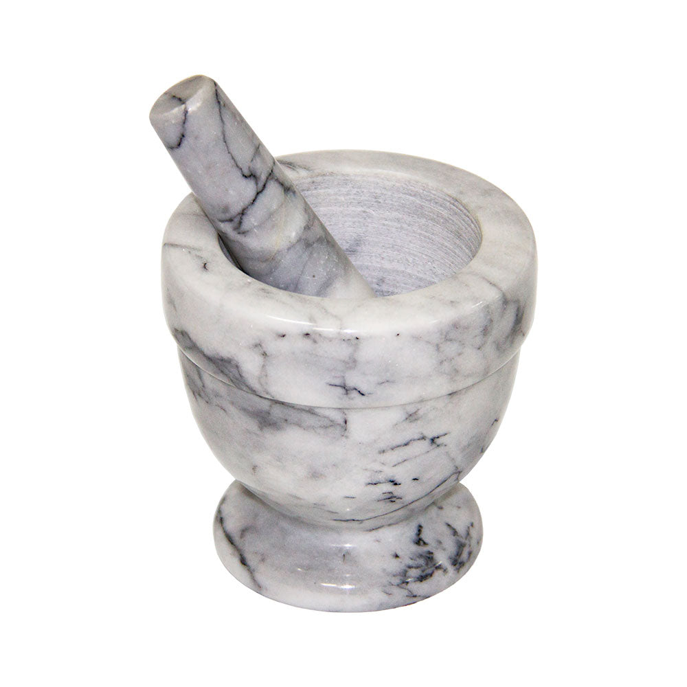 Integra Gray Marble Mortar & Pestle