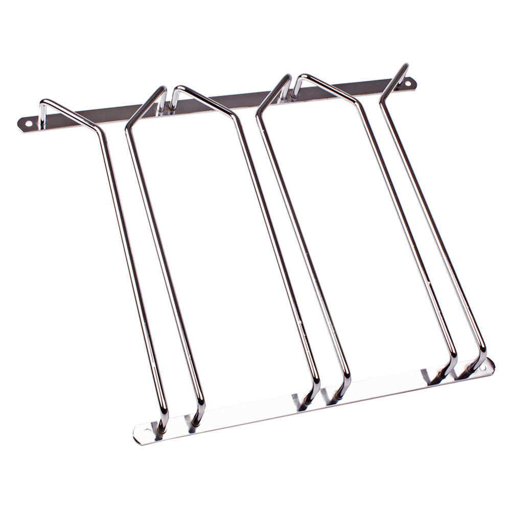 Bartender Glass Stemware Rack 28 cm (Chrome)