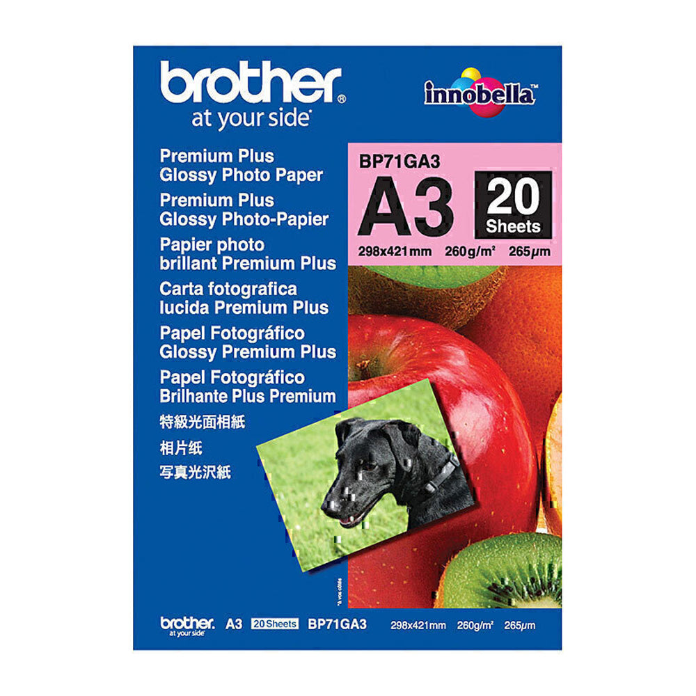 Brat Glossny Paper 260GSM 20pk