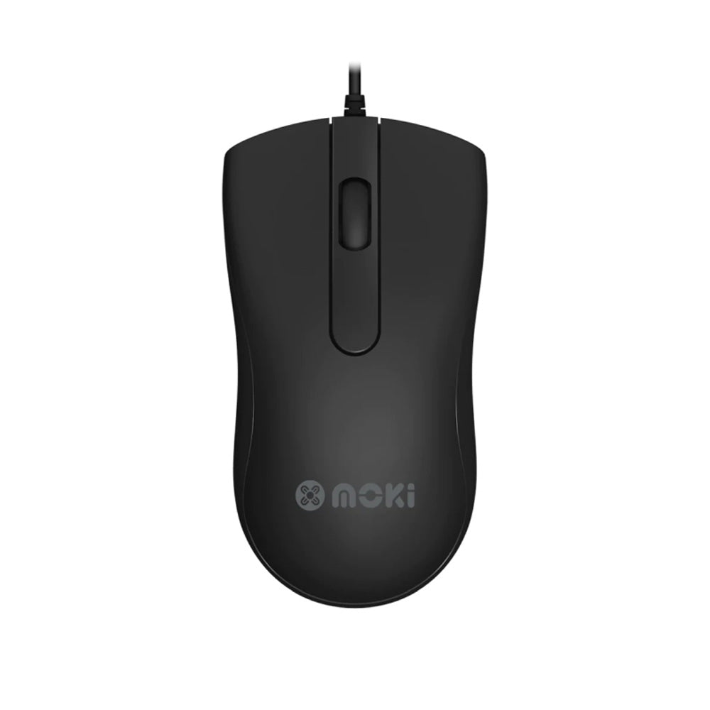 Moki USB Optical Mouse (svart)