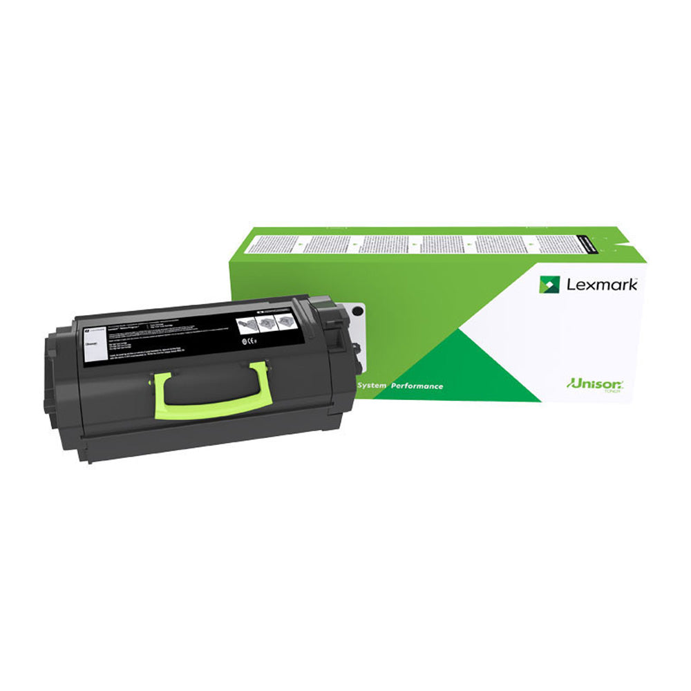 Lexmark 623 Tóner cartucho (negro)