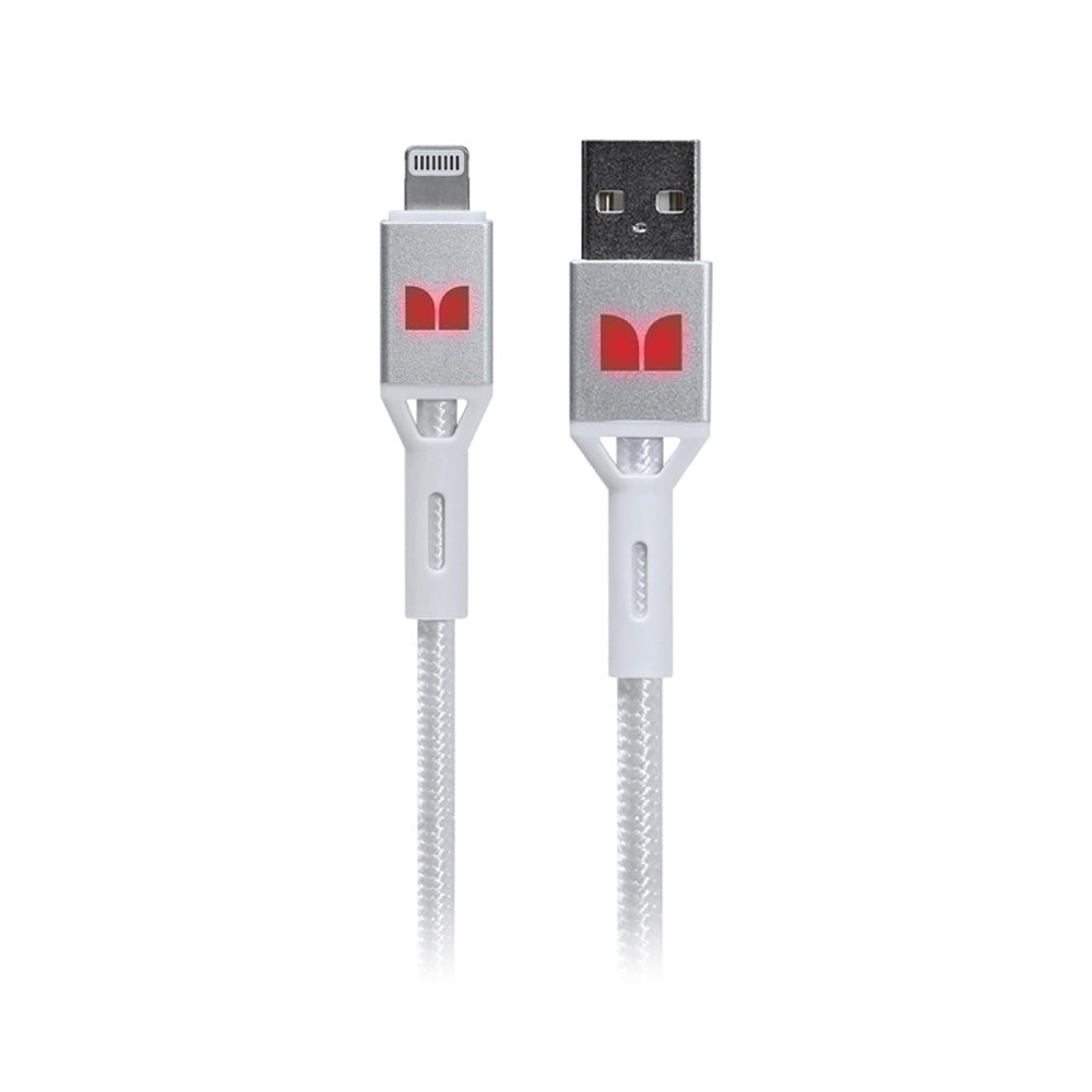 Monster Lightning to USB-A Cable 2m (White)