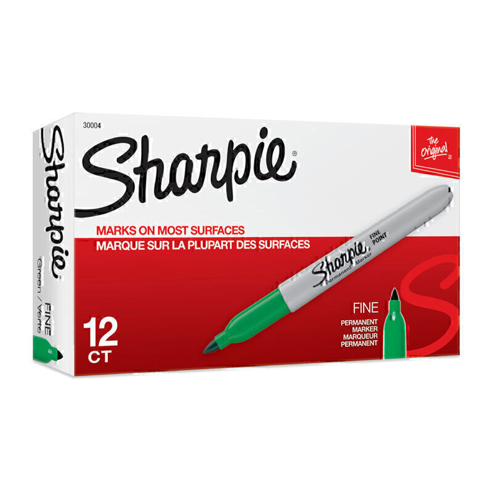 Sharpie permanent markör fin 12pk