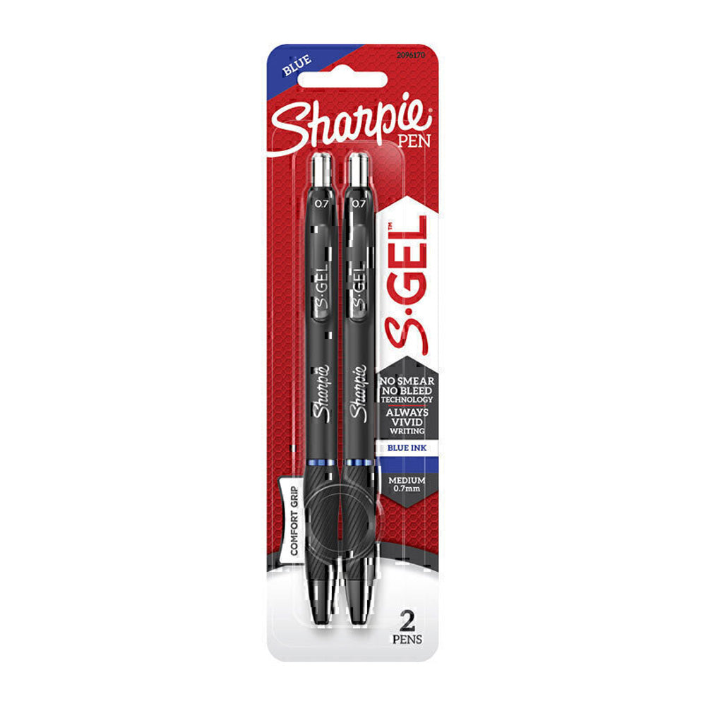 Penna gel retrattile Sharpie 0,7 mm 2pk (scatola di 6)