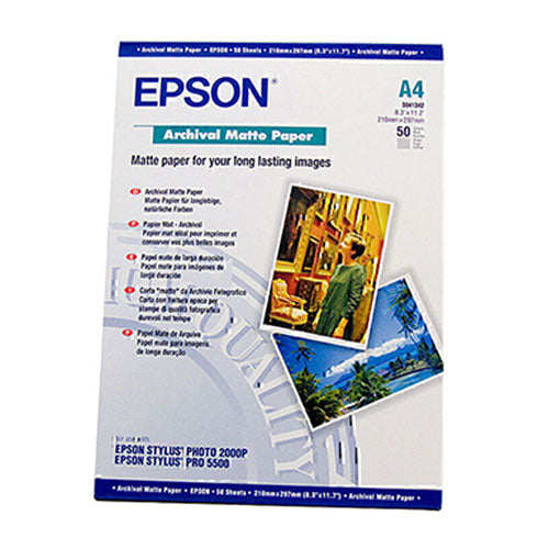 Epson Archival Matte Paper 50pc