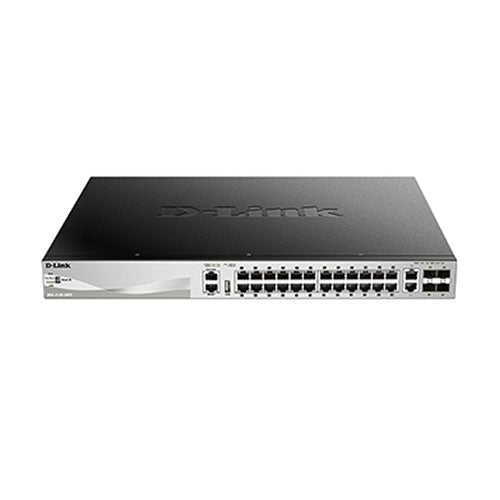 D-Link Stackable Gigabit PoE Layer 3+ Switch