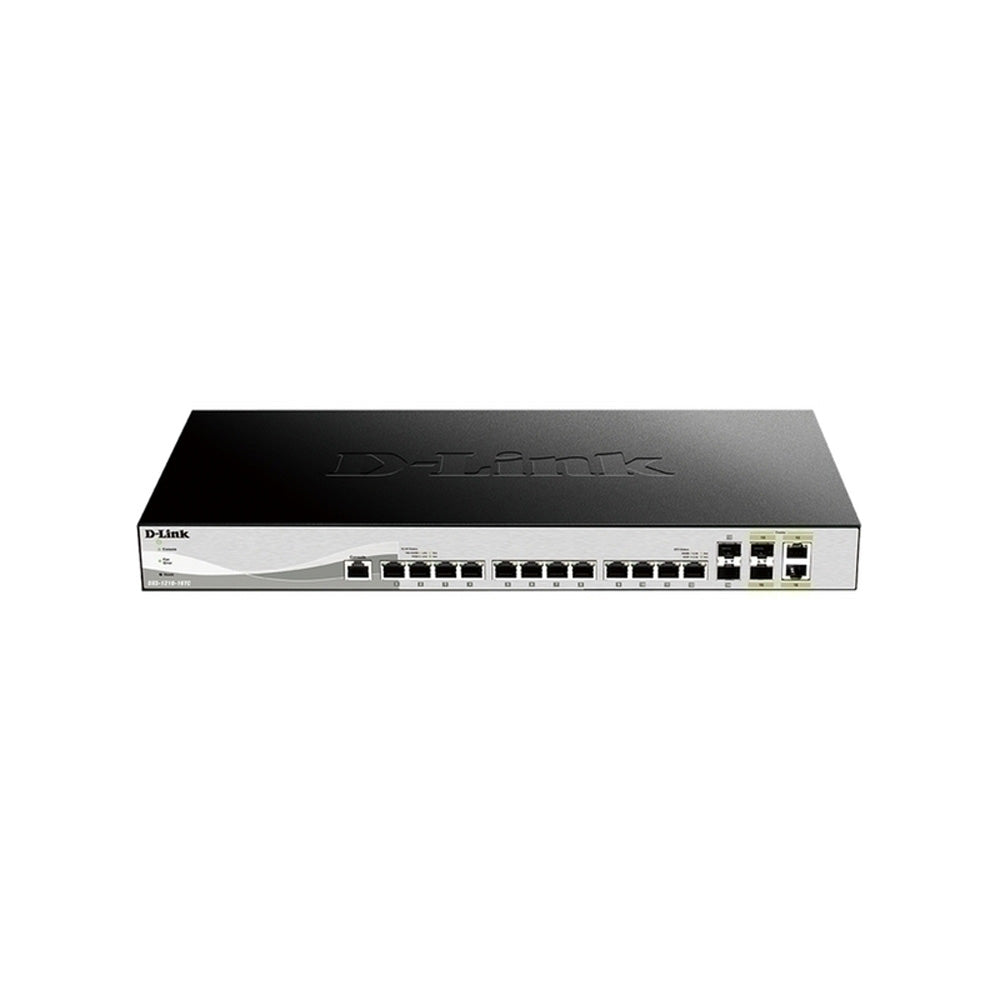 D-Link 10GBASE-T Gigabit Websmart Managed Switch