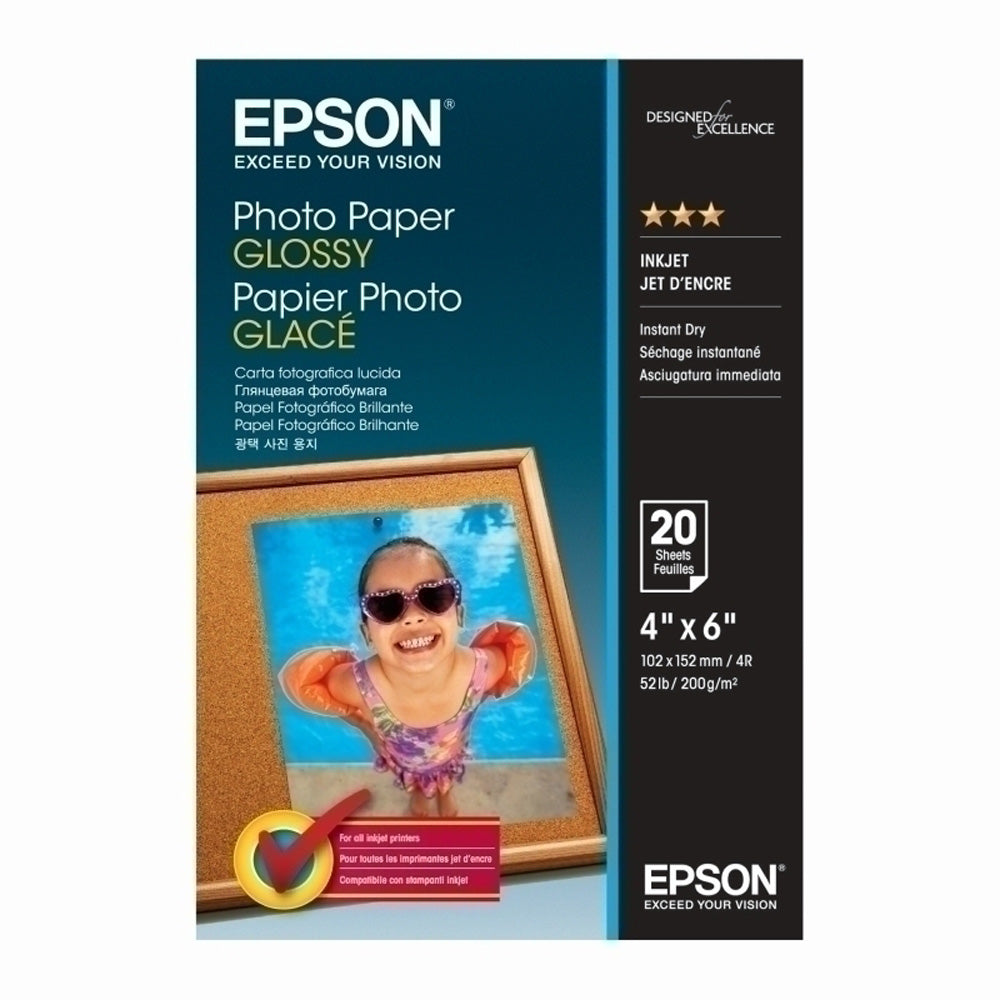 Epson Glossy Photo Papel 20pc