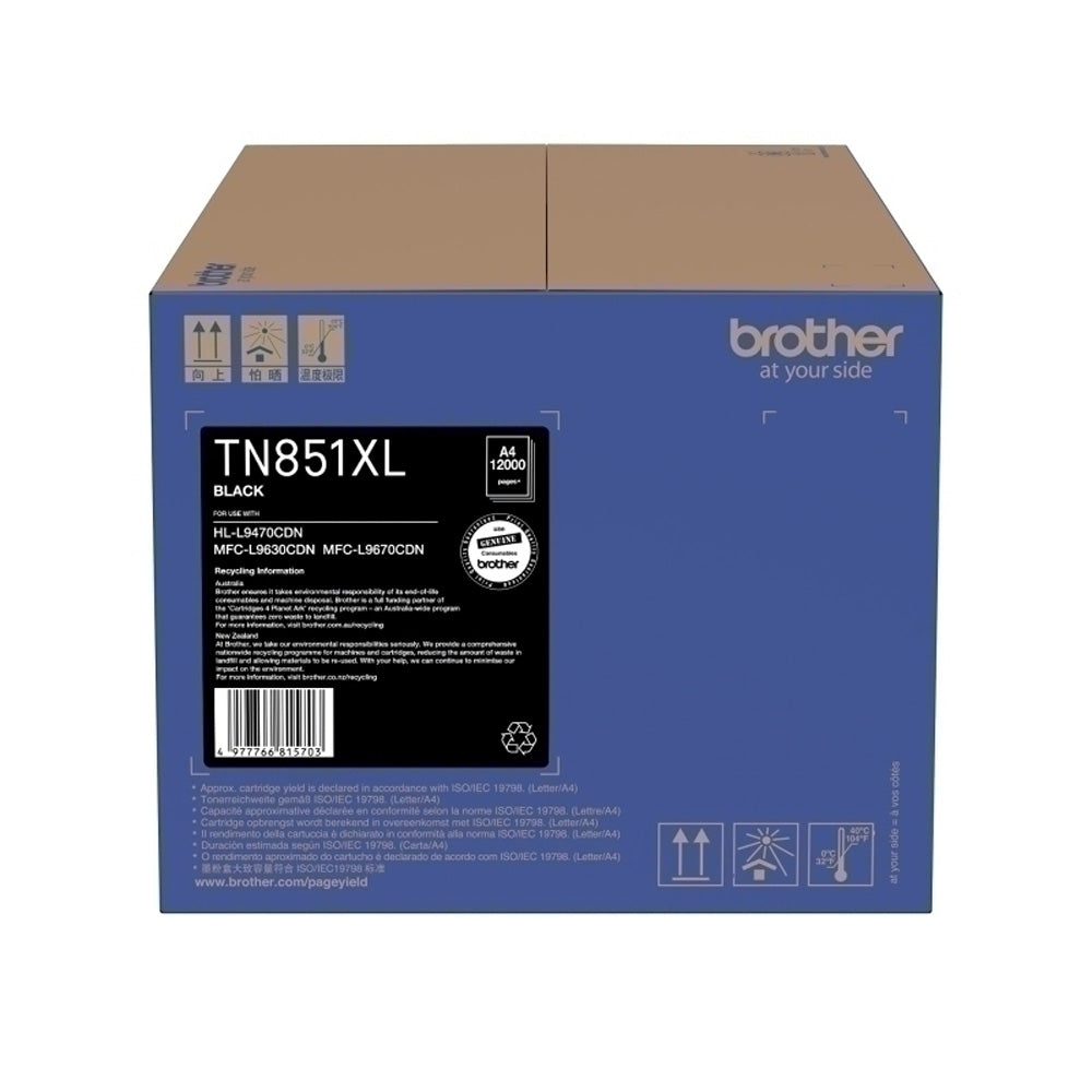 Irmão TN851XL Toner Cartiding