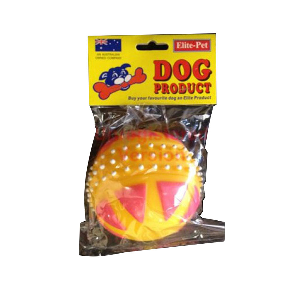 Elite Pet Squeaky Ball Dog Legetøj