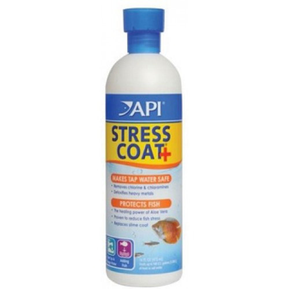 API Stress Coat Aquarium Tan Water Conditioner