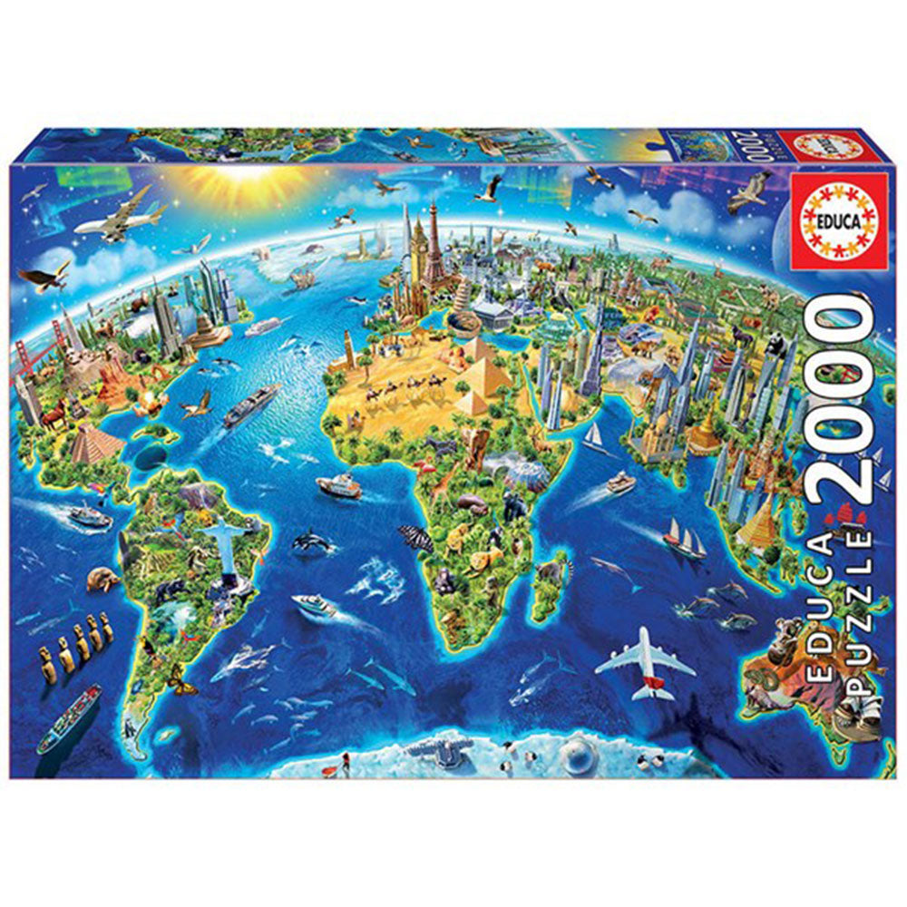  Educa Puzzle-Sammlung 2000 Teile