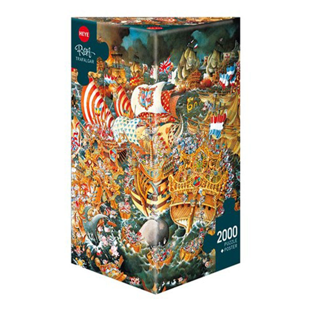 Heye triangolare puzzle puzzle 2000pcs