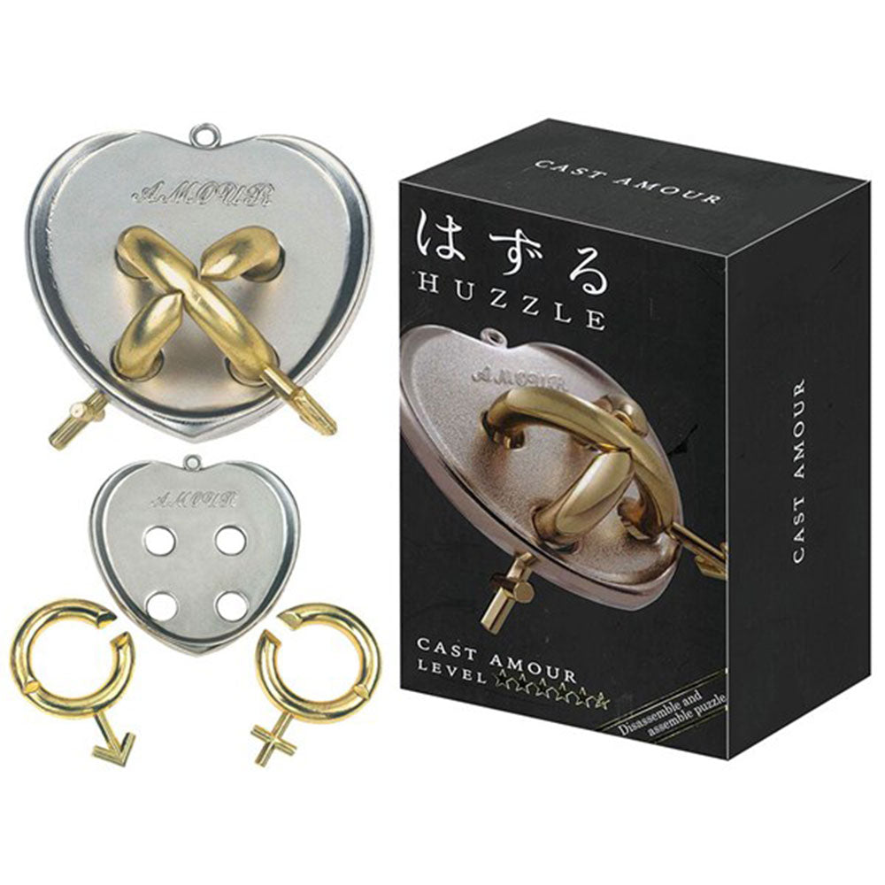 Hanayama L5 Cast Huzzle Brain teaser rompecabezas