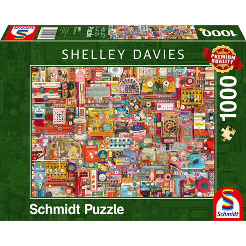 Schmidt Davies Vintage Puzzle 1000 stk