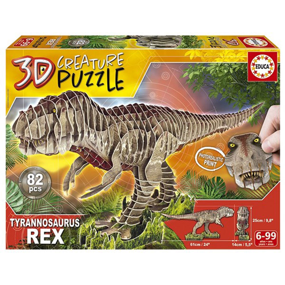 Educa 3D Creature Dinosaur Pussel