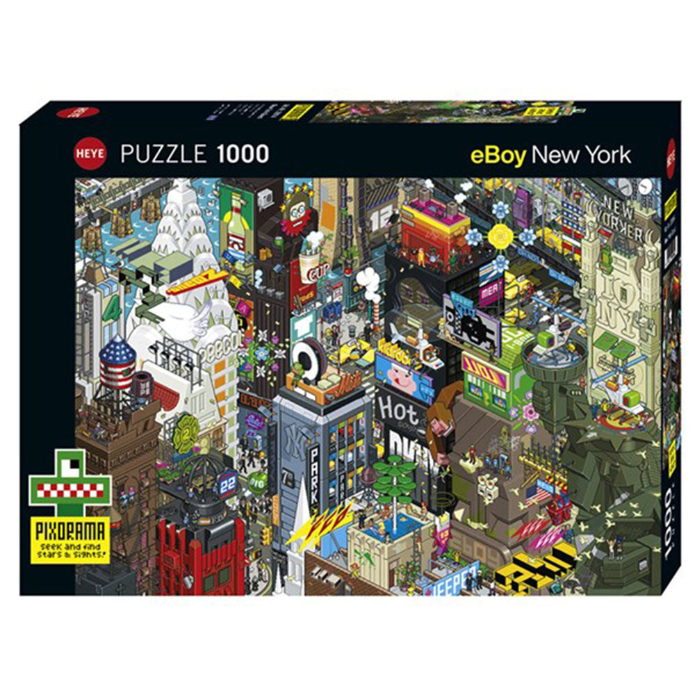 Heae Eboy Quest Jigsaw Puzzle 1000 stk