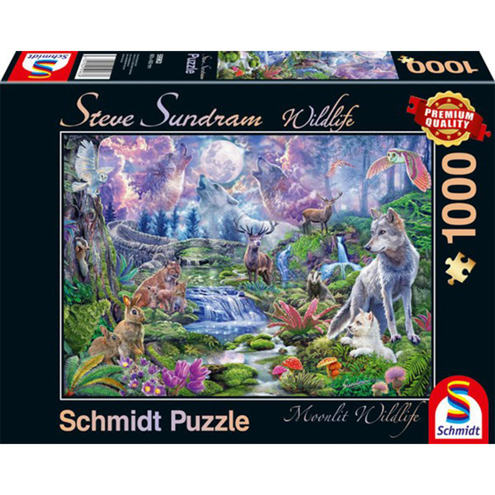 Schmidt Sundram Wildlife Puzzle 1000 stcs