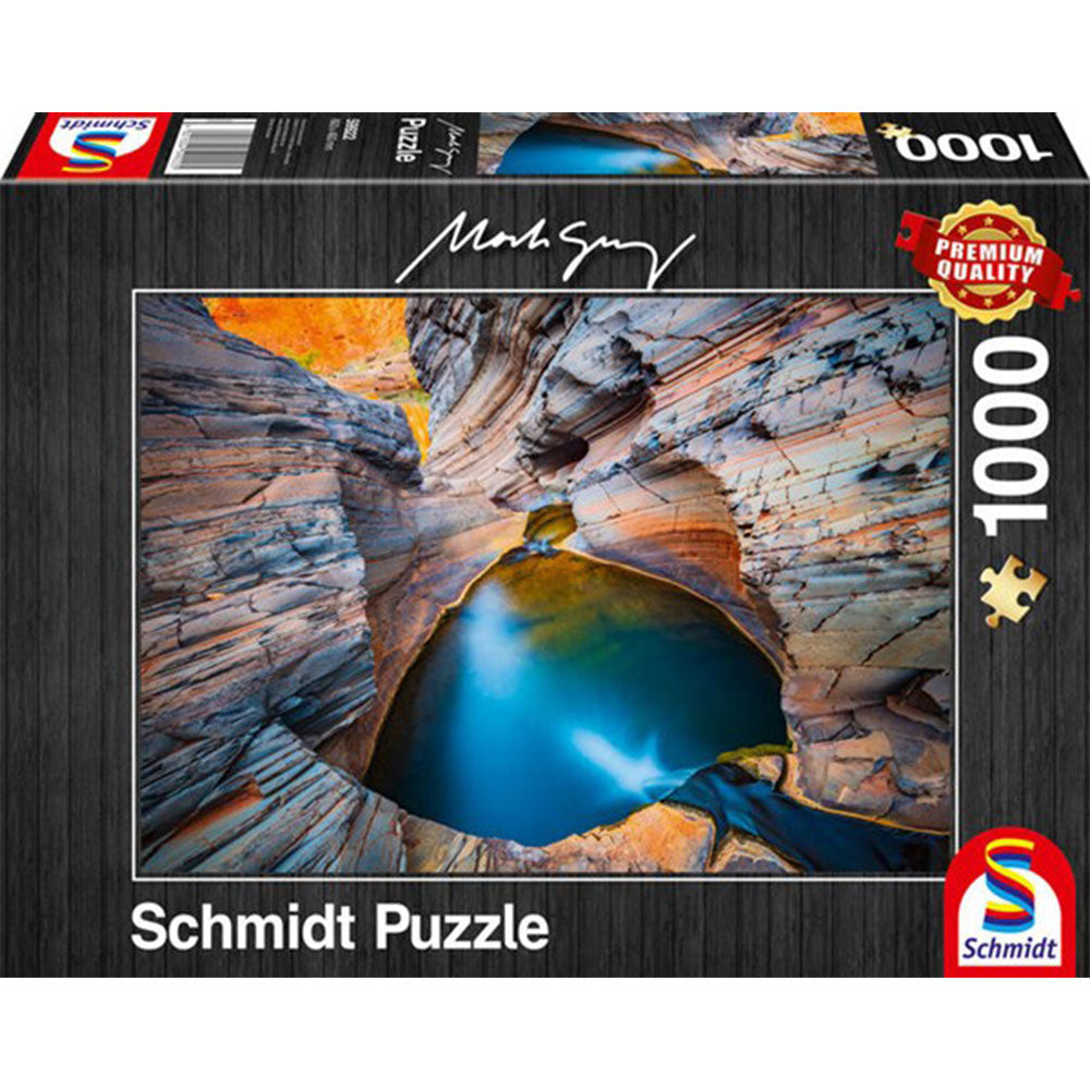 Schmidt Mark Grey Puzzle 1000 stk