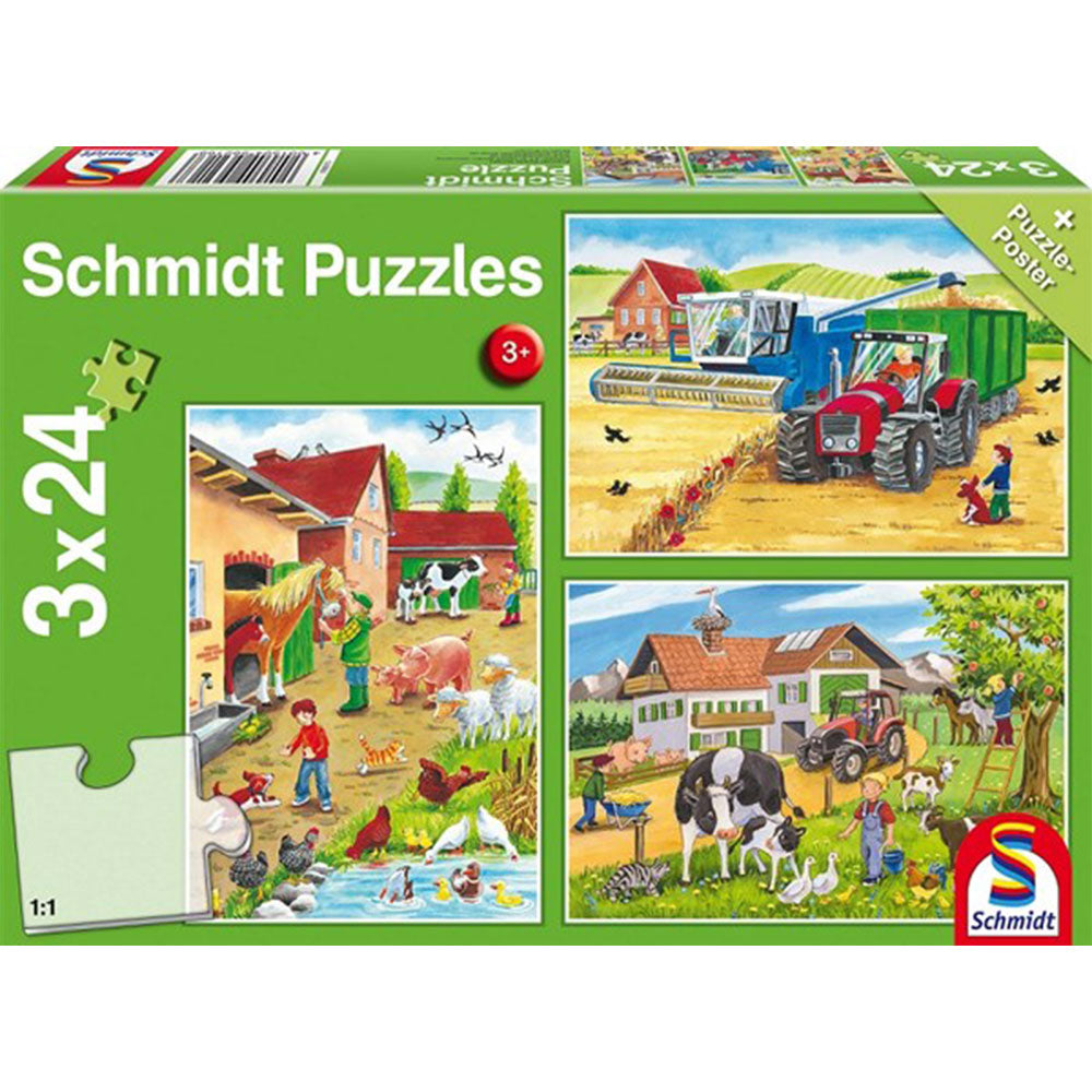 Affiche de puzzle Schmidt 3x24pcs