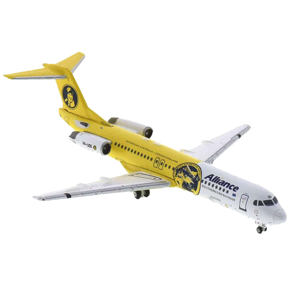 Alliance Airlines Fokker 1/400 Scale Model samolotu