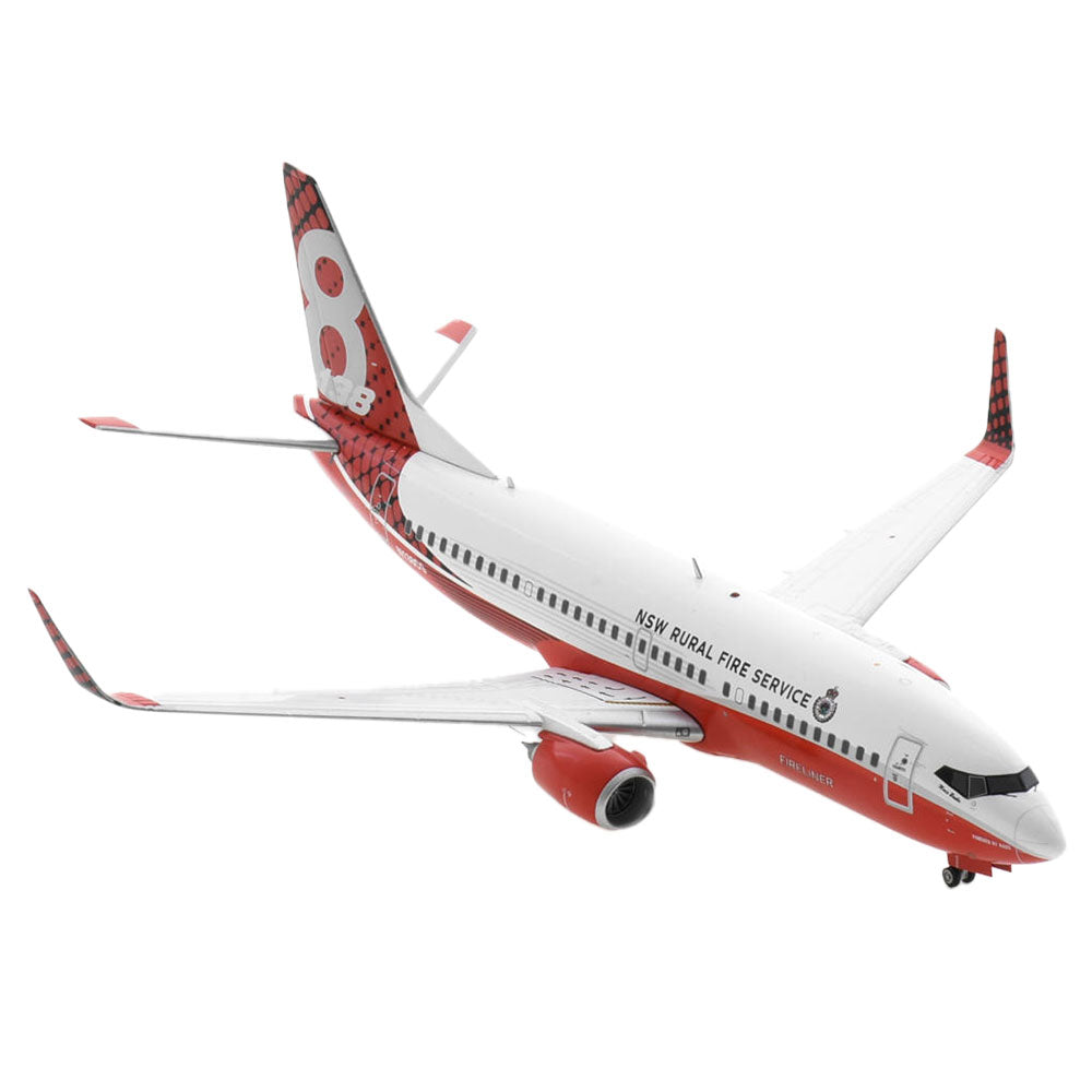 NSW Rural Fire Service B737-300 1/200 Scale Model (N138CG)