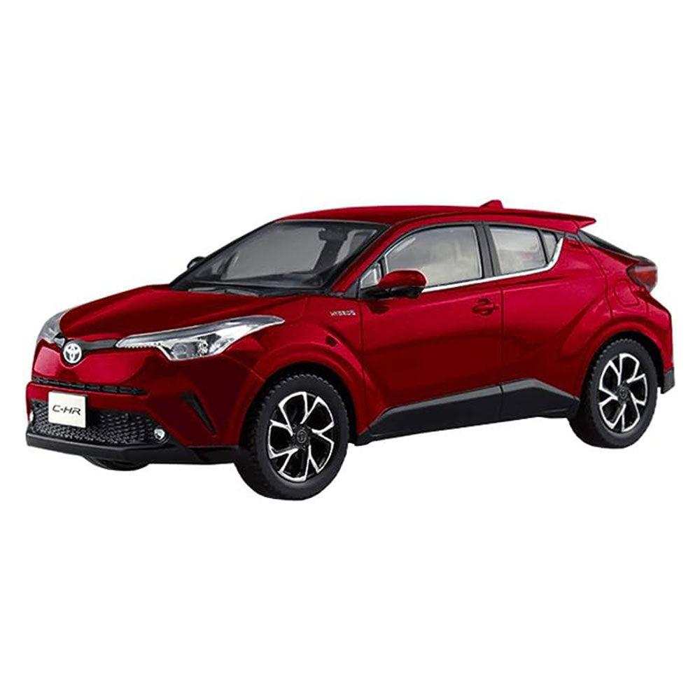 Aoshima Toyota C-HR Sensual Red Mica 1/32 Model Car