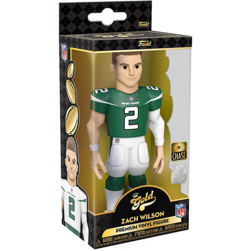 NFL: NY Jets Zach Wilson Vinyl Gold Chase Ships 1 in 6