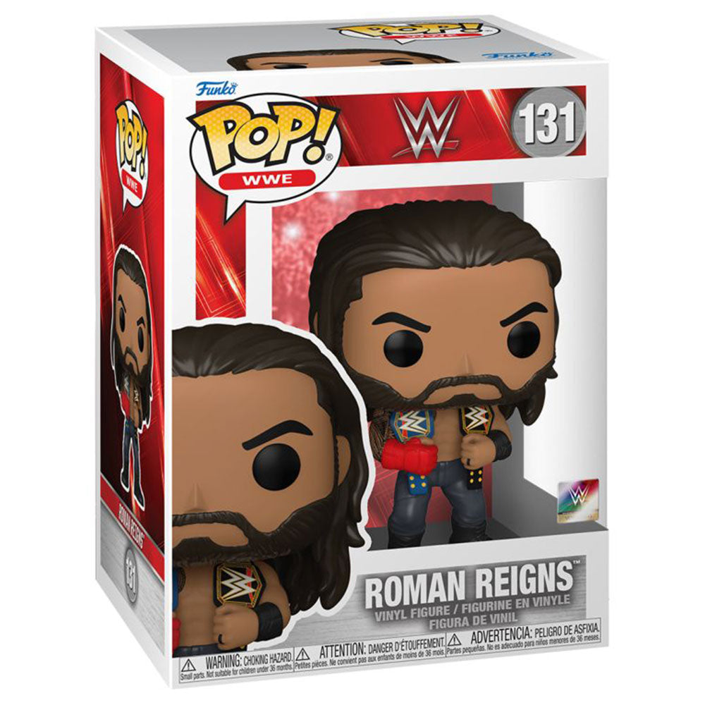 WWE Roman Reigns with Belts Pop! Vinyl