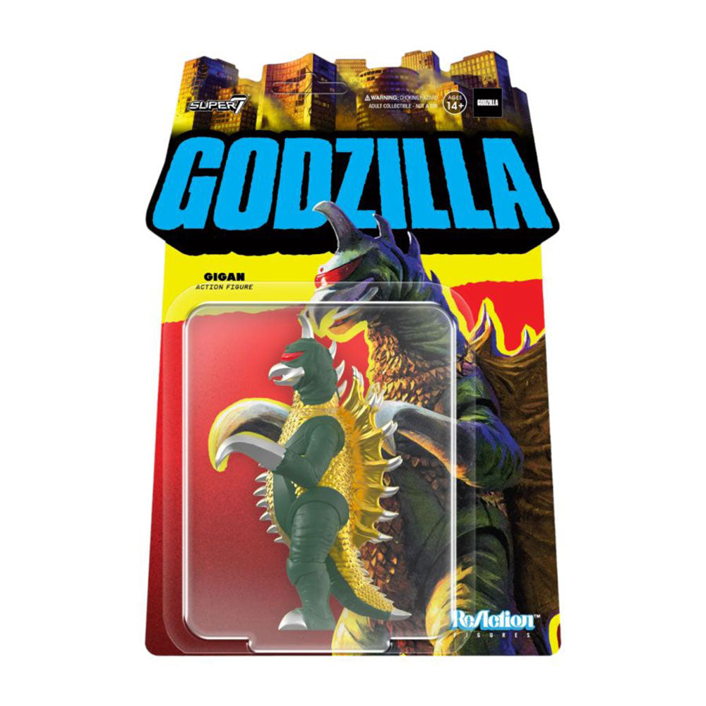 Godzilla vs. Gigan 1972 Gigan ReAction 3.75" Action Figure