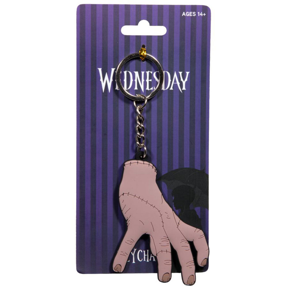 Wednesday PVC Thing Keychain