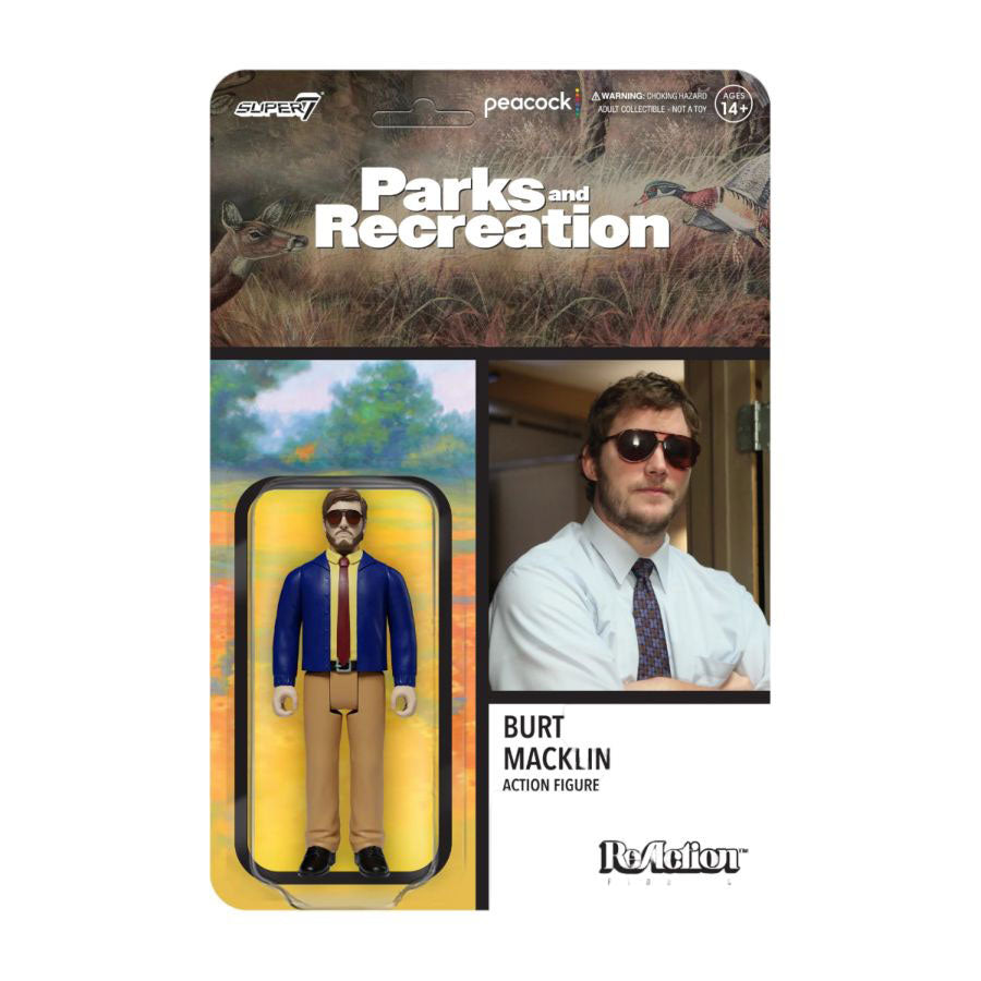 Andy Dwyer as Burt Macklin ReAction 3.75" Figure