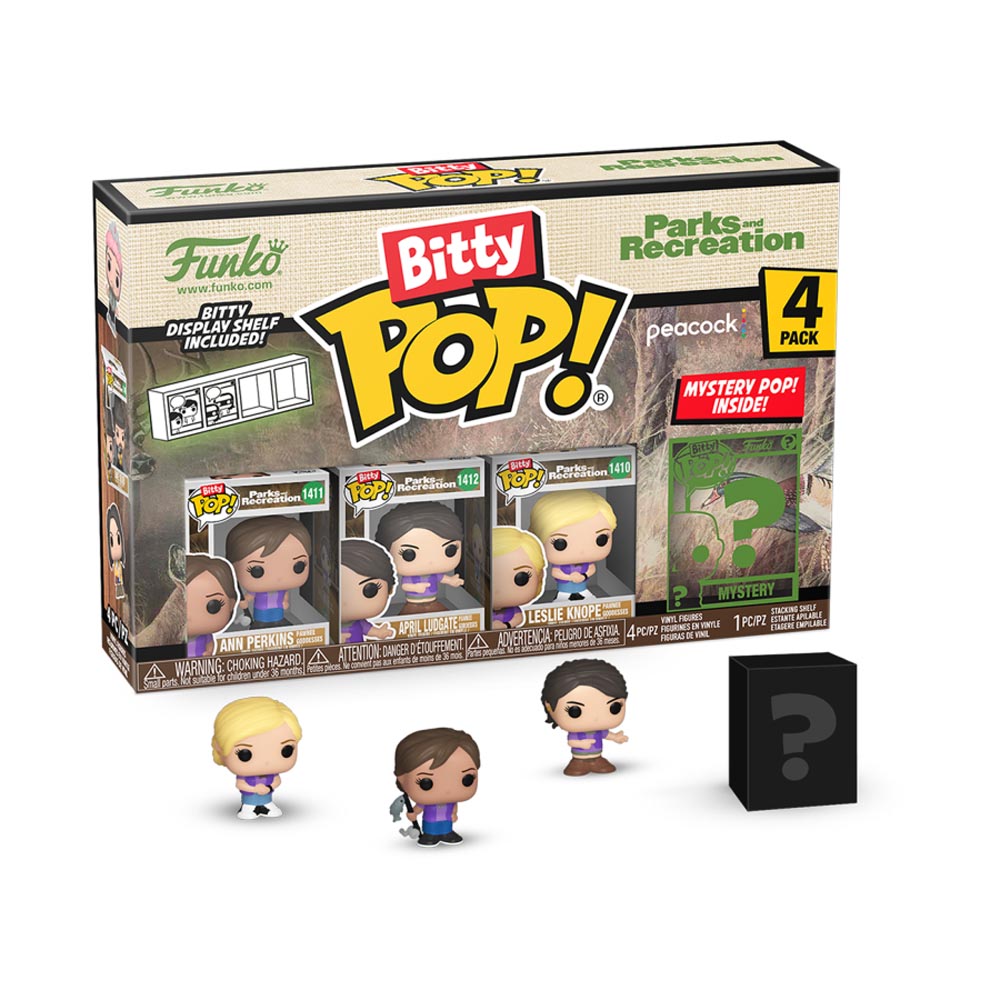 Parks & Recreation Goddess Bitty Pop! 4-Pack